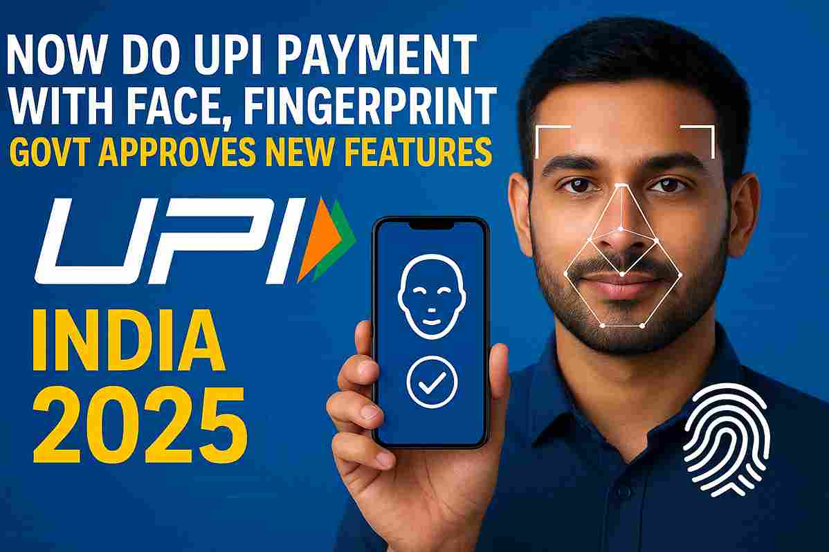 Now make UPI payments using your face and fingerprint
